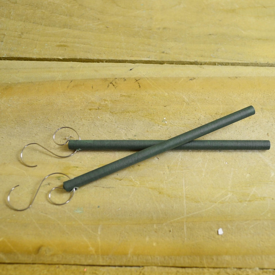 image 1 of 3 PACKS of 6 Scentsicles Scented Hanging Ornaments Sticks - Two Dashes of Cinnamon