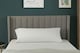 image 2 of Bolster Support Pillow Pillowcase Plain Dyed Pillow Linen Easy Care | White