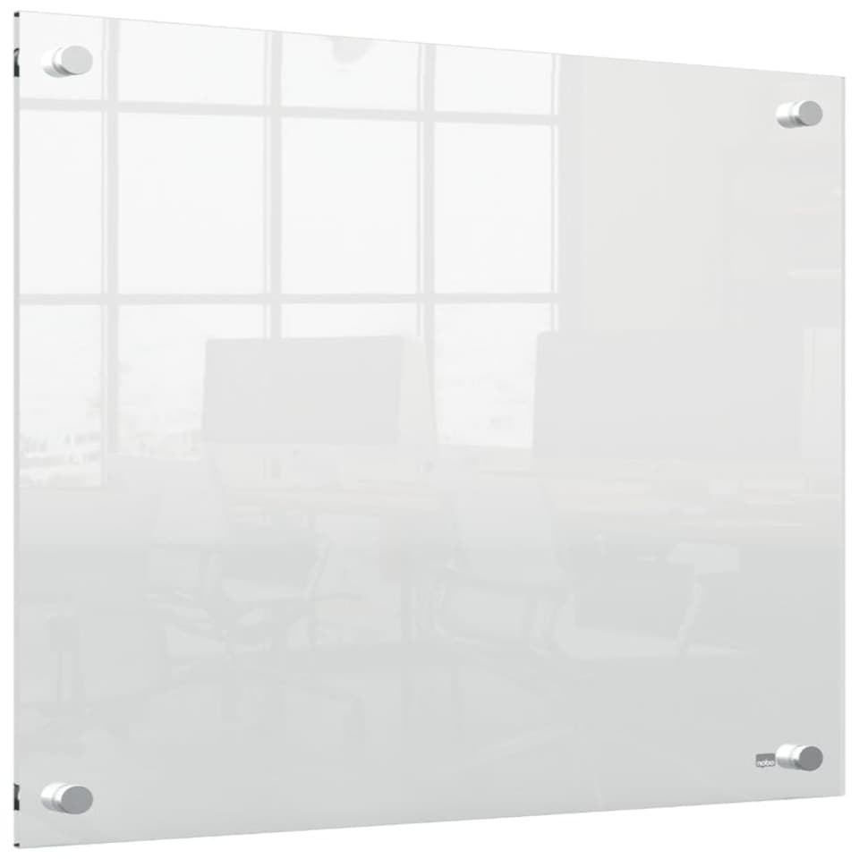 Nobo Transparent Acrylic Mini Whiteboard Wall Mounted 450x450mm 1915620
