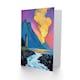 image 2 of Lighthouse by Volcano Iceland Coastal Landscape Birthday Greeting Card