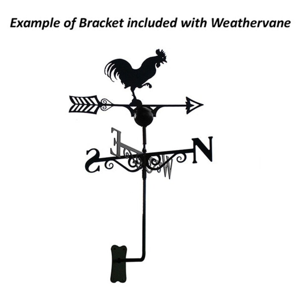 image 1 of Galleon Weathervane - Steel - W65 x H88 cm - Black