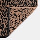 image 5 of OHS 2 Pack Luxury 100% Cotton Leopard Jacquard Absorbent Quick Drying Hand Towel Cream | Natural | Hand towel