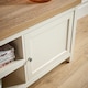 image 6 of Console TV Stand Television Unit Living Room Furniture Oak Solid | White