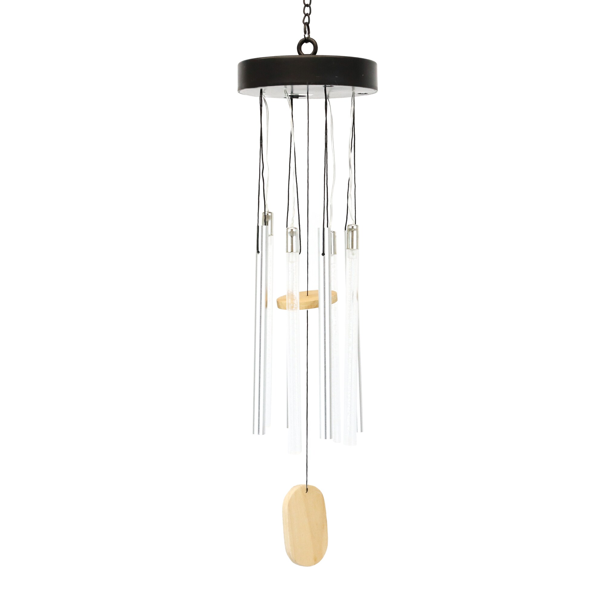 Gardenwize Solar LED Light Up Wind Chime Colour Changing Garden Ornament