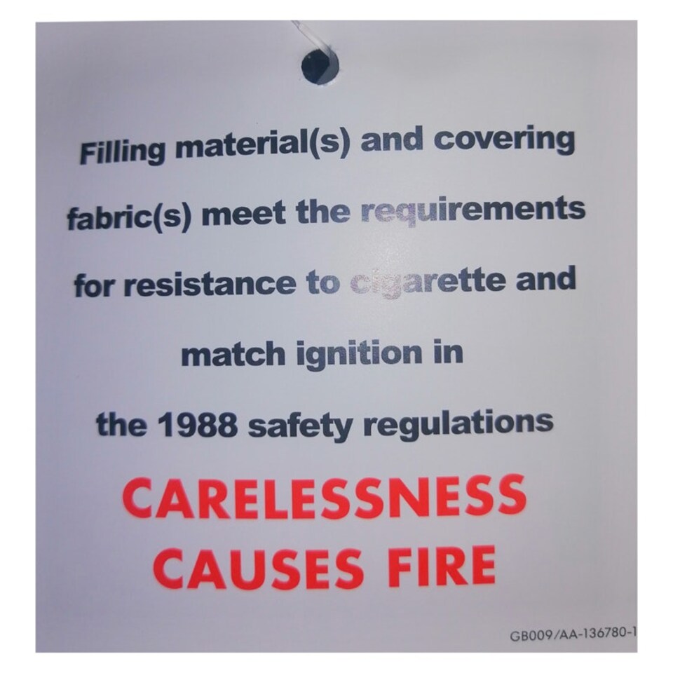 image 1 of Waterproof Seat Pads - Double Black Cushion - Outdoor Cushion for Garden Furniture Black | Black