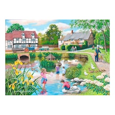Duck Pond BIG 250 Piece Jigsaw Puzzle