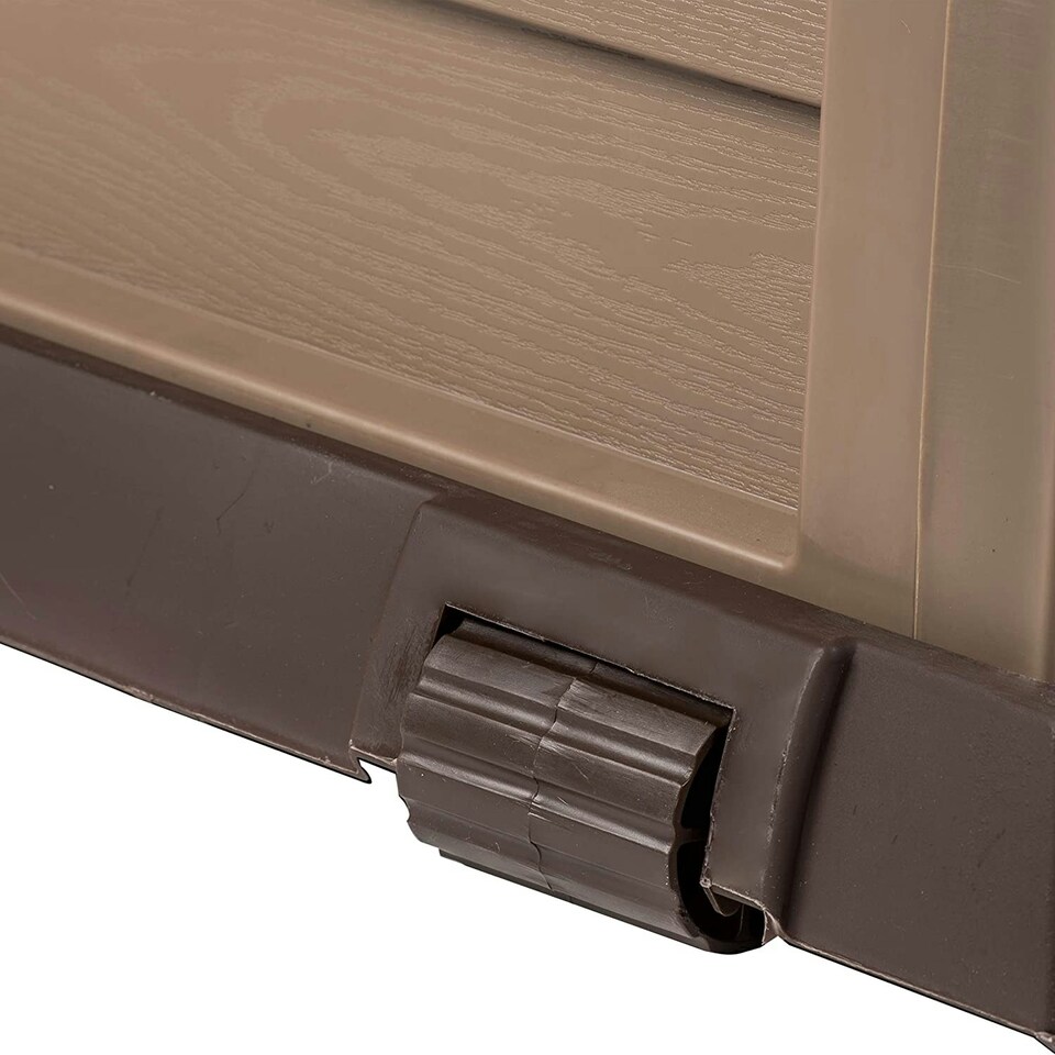 image 1 of 440L Garden Cushion Storage Box / Chest Sit on Lid | Brown