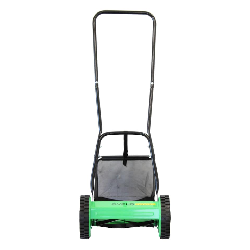 image 1 of Manual Hand Push Grass Lawn Mower Lawnmower 30cm Cutting Width