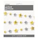 image 1 of 9ft Silver and Gold Stars Garland