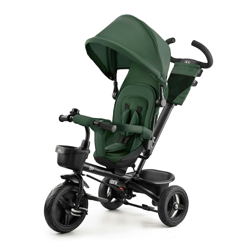 image 1 of Kinderkraft Tricycle Stroller Aveo Green