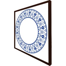 Folk art (Picture Frame) Brown | XS