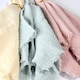 image 6 of 6pcs Fringe Cloth Napkin, 100% Soft Cotton Cloth Napkins - 20 Inch