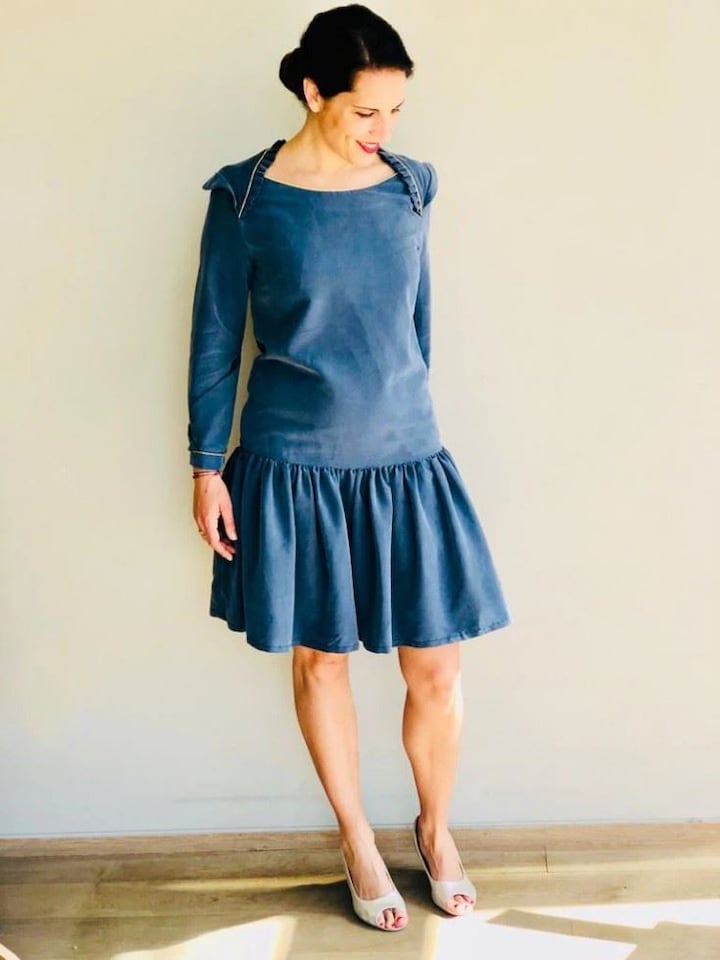 image 1 of You Made My Day February Origami Blouse & Dress Paper Sewing Pattern – Women’s Dresses & Tops, UK Sizes 6–22, Intermediate