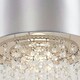 image 2 of ValueLights Pair Of Acrylic Jewel Effect Droplet Grey Ceiling Pendant Light Shades