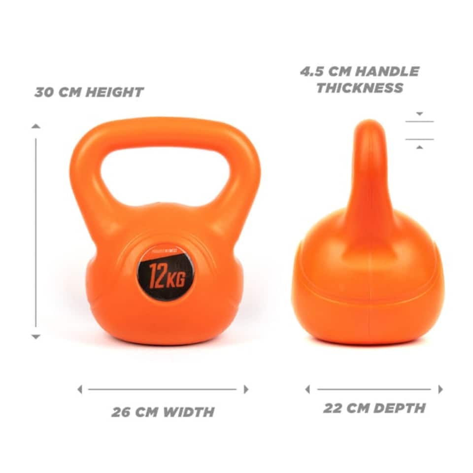 image 1 of Phoenix Fitness Vinyl Kettlebell 12KG