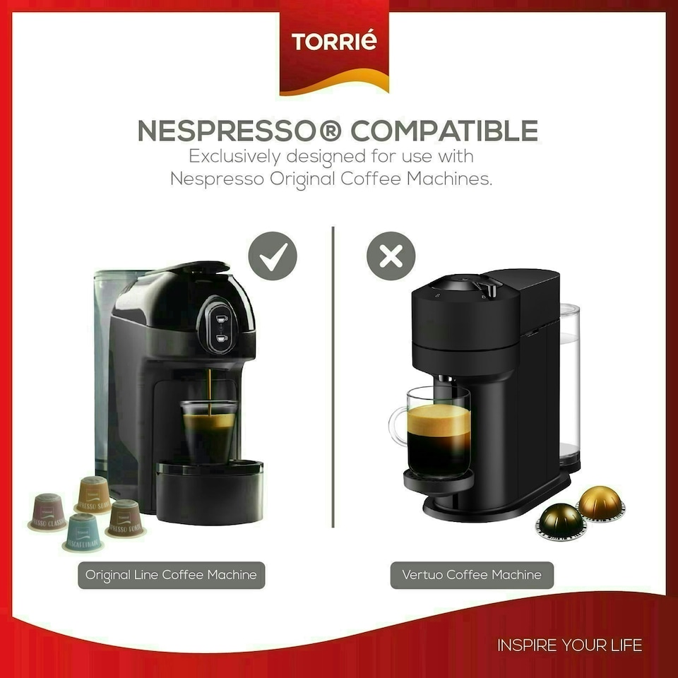 image 1 of Home Compostable - Decaf - Nespresso ® Compatible Biodegradable Coffee Capsules (120 Pods)