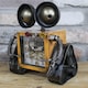 image 6 of Gifts Direct 2 U Square Industrial Robot Quartz Shelf Clock