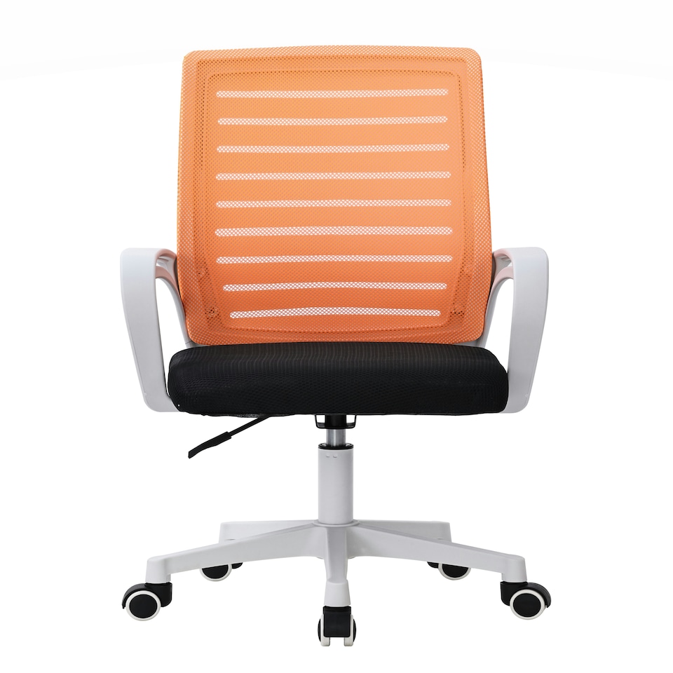 image 1 of MOF Office Chair Ergonomic Desk Chair Lumbar Support Height Adjustable 2107 Red