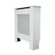 image 2 of Stylish MDF Diamond White Radiator Cover - Small