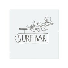 Surf Bar Splash Back | White