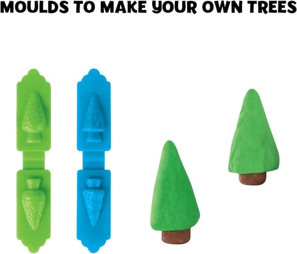 image 1 of Make Your Own Dino Would 16 Piece Dough Set