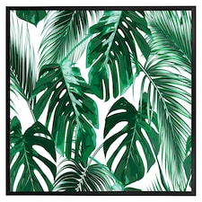 Palm leaves (Picture Frame) Black | XS
