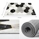 image 10 of Short Pile Rectangular Hexagon Pattern Rug 60x110cm