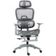 image 1 of HOMCOM Ergonomic Office Chair Swivel Computer Chair with 3D Armrest Grey