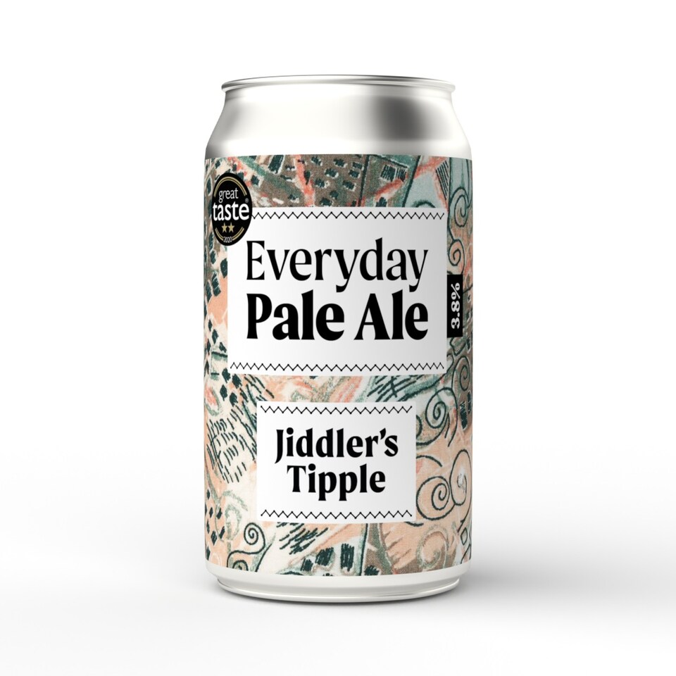 image 1 of Jiddler's Tipple -  Everyday Pale Ale -  3.8% ABV Craft Beer Cans - Vegan Gluten Free Beer - 12 x 330ml