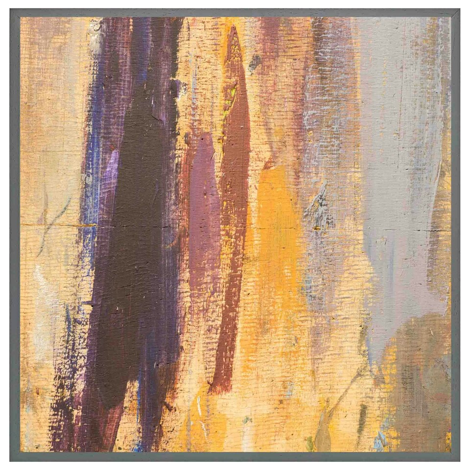 image 1 of Abstract grunged paint (Picutre Frame) White | M