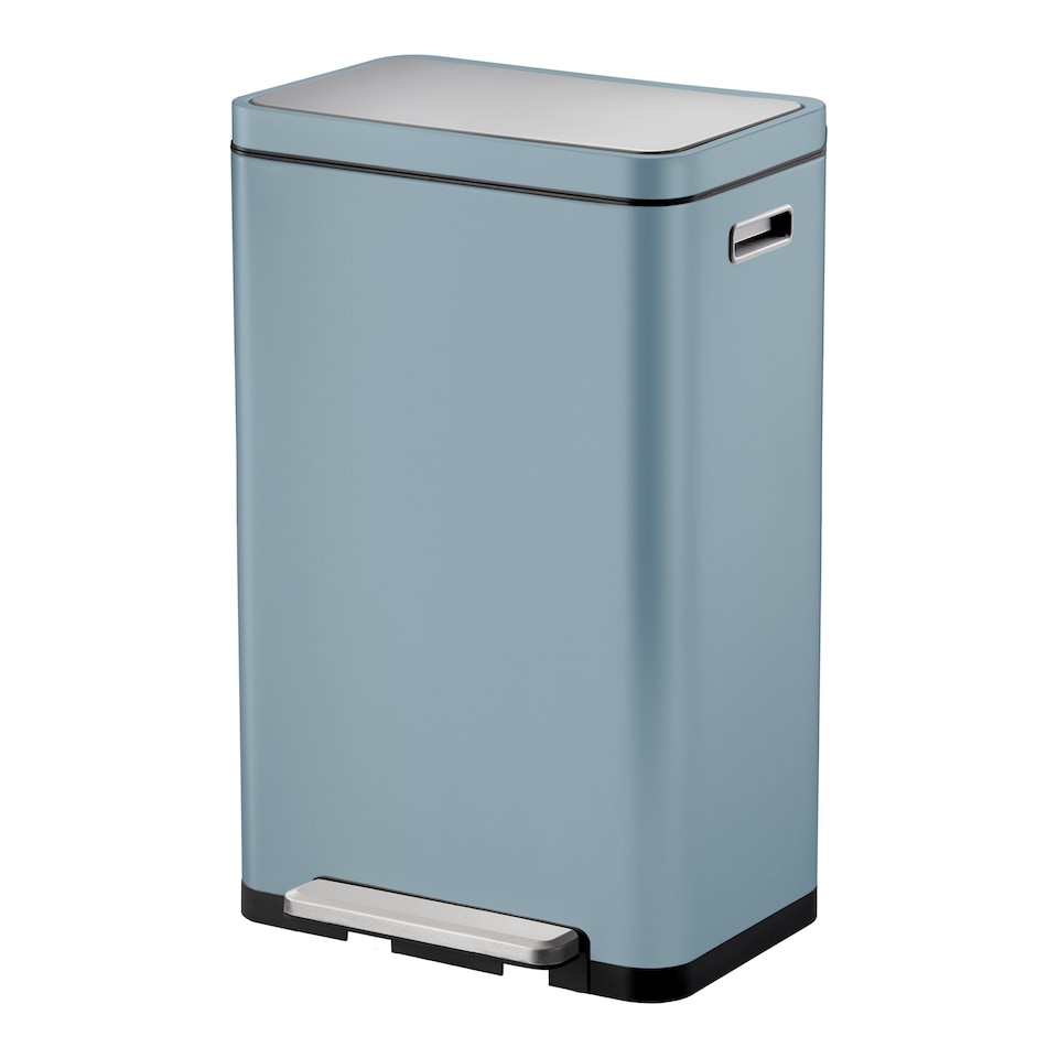 image 1 of X Cube Recycling Bin 20+20L | Blue | Titanium Blue | 40L