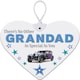 image 1 of GRANDAD HeartFelts Hanging Plaque
