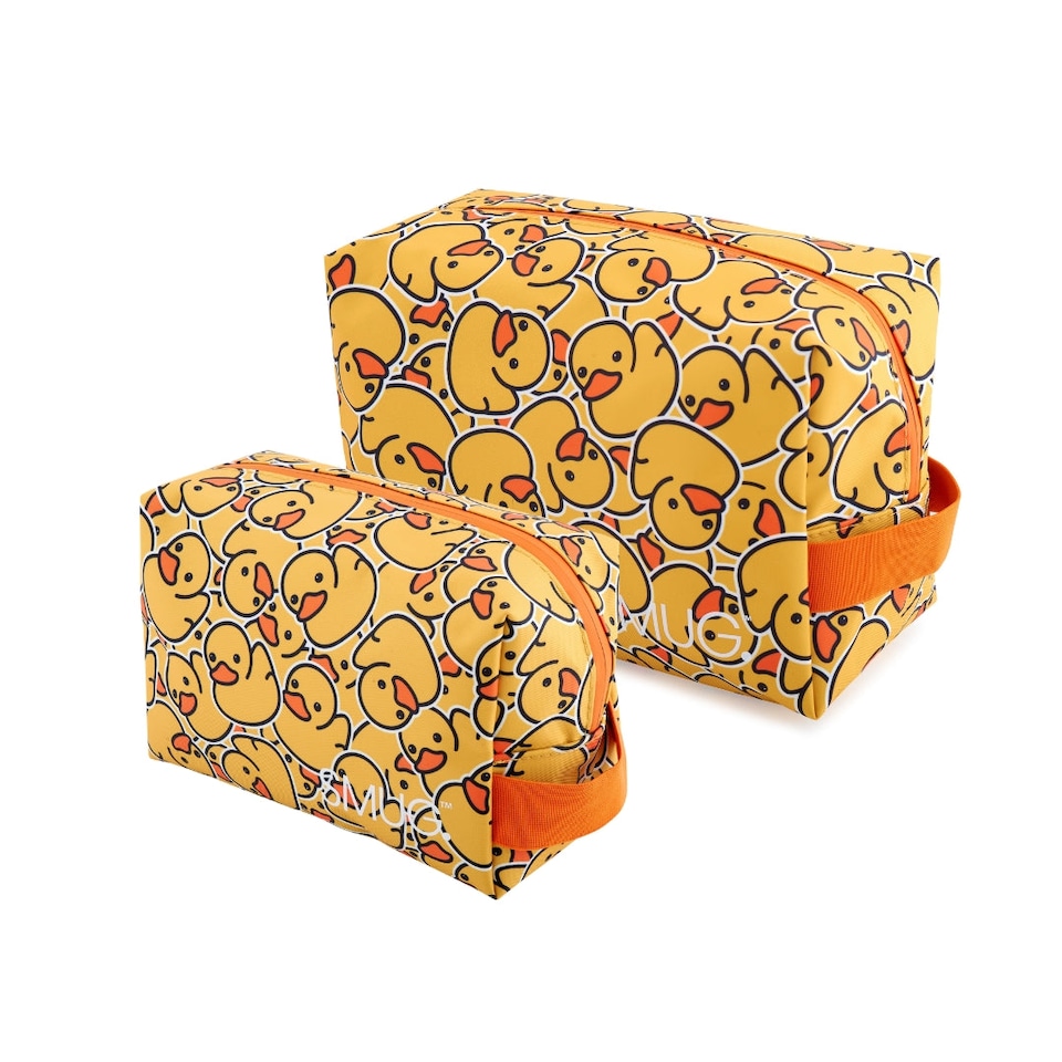 image 1 of SMUG Toiletry & Wash Bag Set - Duck Print