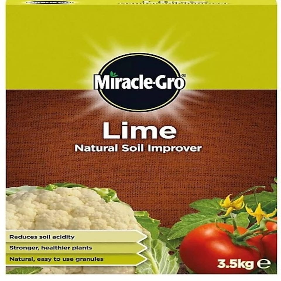 Miracle-Gro Lime Natural Soil Improver - 3.5Kg