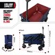 image 3 of MoverX 120L/150kg 2-in-1 Camping Tabletop Trolley / Table - Blue