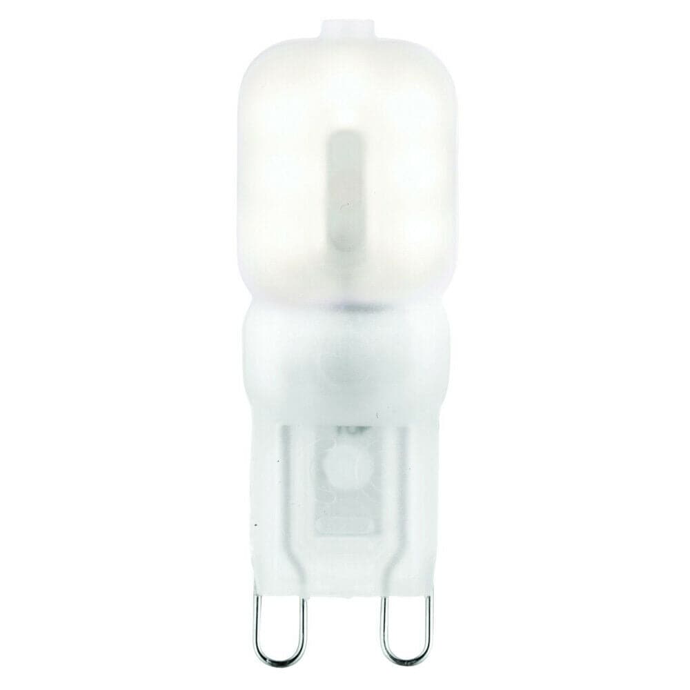 Loops 2.5W LED G9 Light Bulb Frosted Cool White 4000K 200 Lumen Mini Small Indoor Lamp