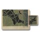 image 1 of Placemat And Coaster Set With Wood Bottom Featuring Designer Artwork Limited Edition