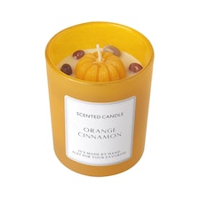 Heaven Sends Halloween Orange Cinnamon Pumpkin Candle