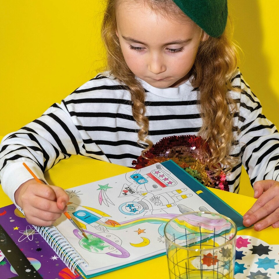 image 1 of Floss & Rock Paint by Numbers Set - Space | Multi | 1