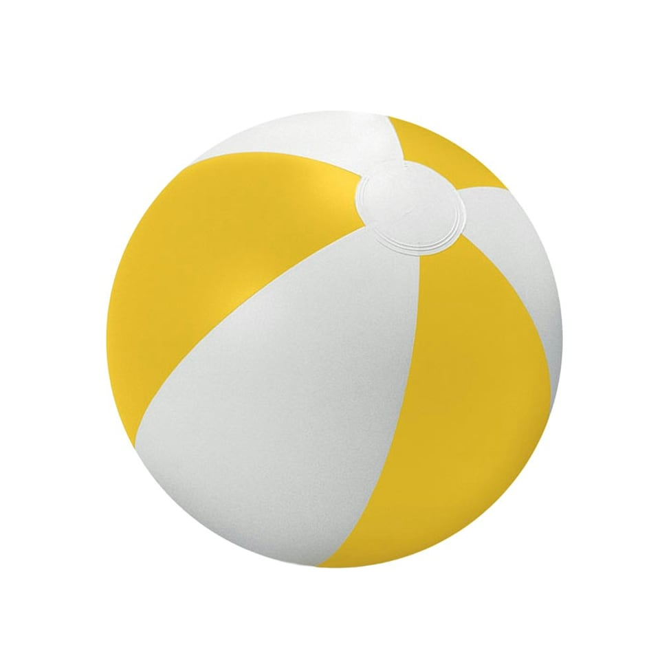 image 1 of MidOcean Playtime Inflatable Beach Ball - Yellow - One Size Yellow