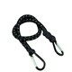 image 2 of 24" Bungee Strap with Metal Carabiners Hook Tie Down Fastener Holder 6pc