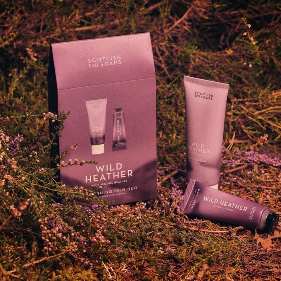 image 1 of Scottish Fine Soaps Wild Heather Nourishing Skin Duo