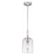 image 1 of Hounslow 1 Light Ceiling Mini Pendant Polished Nickel, E27
