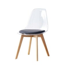 Dining Chair DKD Home Decor Black Multicolour Natural 30 x 40 cm 54 x 47 x 81 cm Black