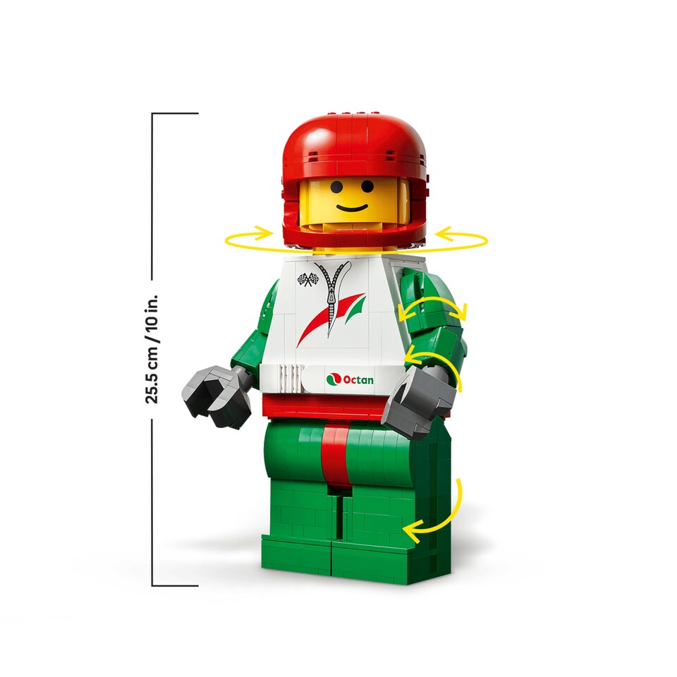 image 1 of LEGO Large Racer Minifigure 40819