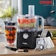 image 2 of Cooks Professional Food Processor | 1000W | 7 Different Blades | Mixing Bowl and Blending Jug | Black