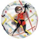 image 2 of Incredibles 2 Orbz Foil Helium Balloon 38cm / 15 in