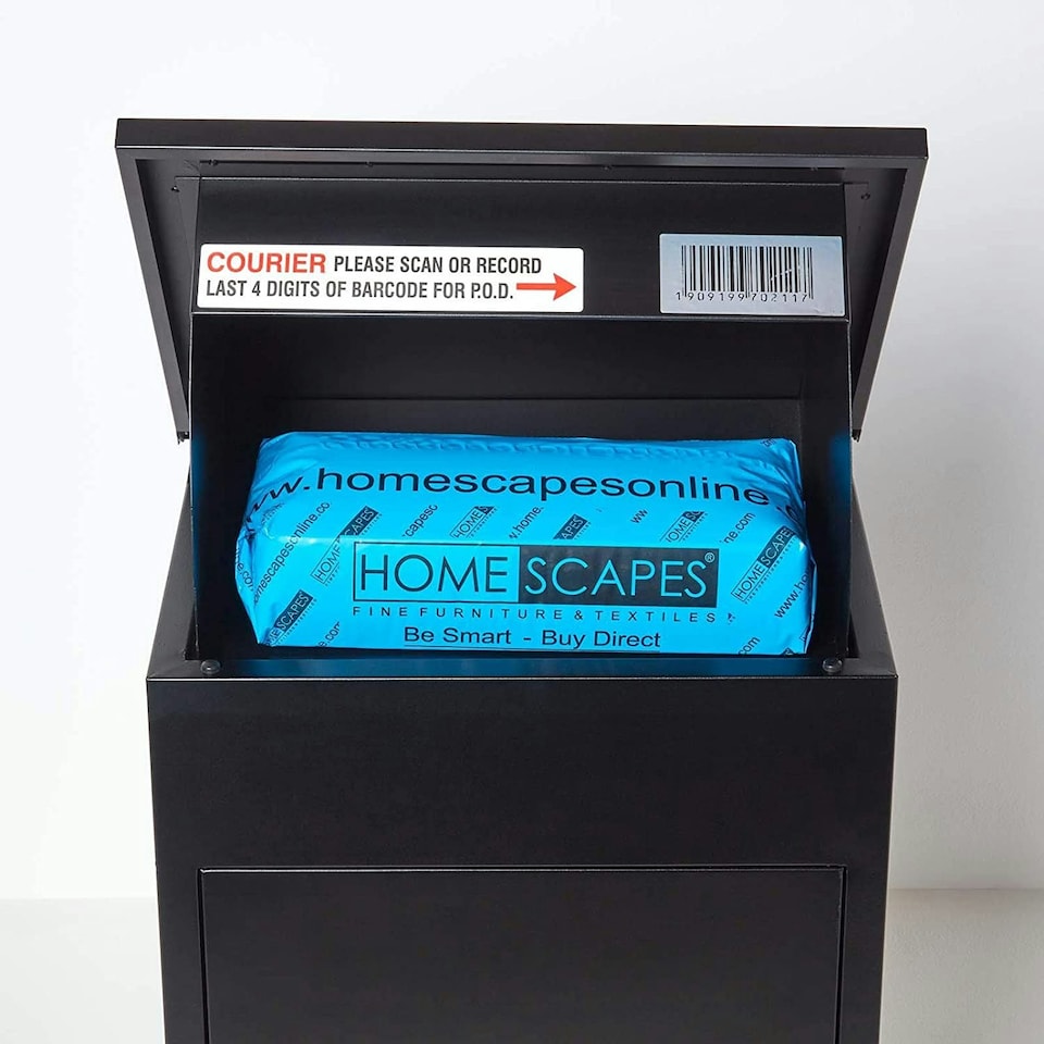 image 1 of SMART PARCEL BOX® Medium Front Access Black Black
