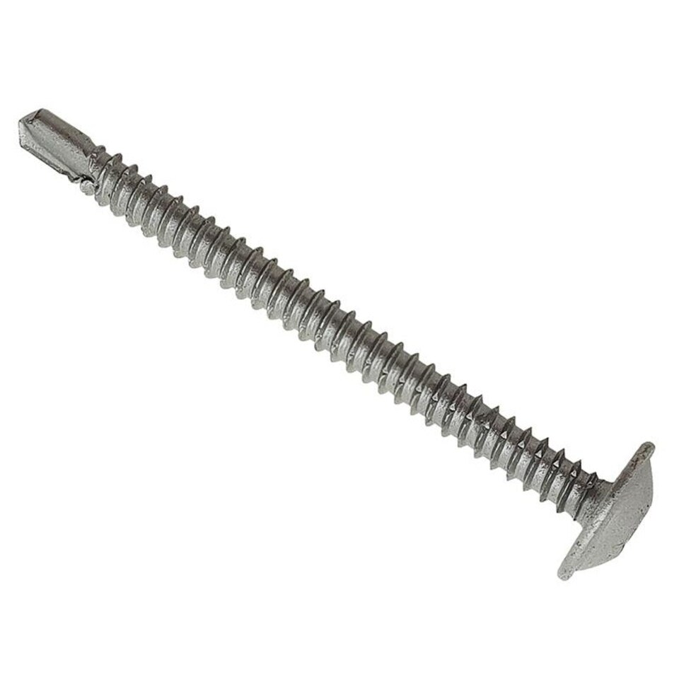 Forgefix Techfast Baypole Screws Wafer Head Torx - Multi Colour - 4.8 x 100mm