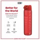 image 5 of Leak Proof 1 Litre Water Bottle, BPA Free, 1000ml (32oz) | Red | Red | 1L